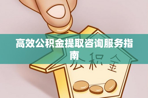红原高效公积金提取咨询服务指南
